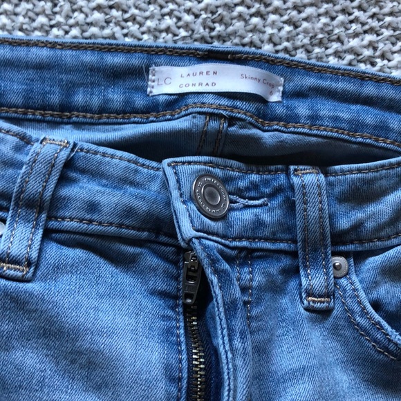 (SOLD) Lauren Conrad cropped skinny jeans - Picture 3 of 3